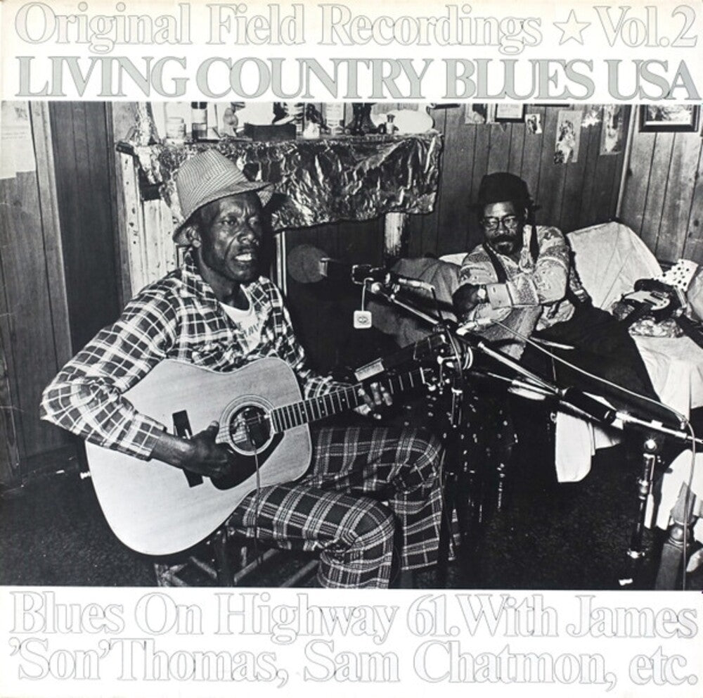 the album cover for Living Country Blues Usa 2: Blues Highway 61 / Var - Living Country Blues Usa 2: Blues Highway 61 / Var