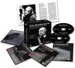 the album cover for Sergiu Celibidache/ Munchner Philharmoniker - Bruckner Symphonies 3-9 Te Deum Mass 3