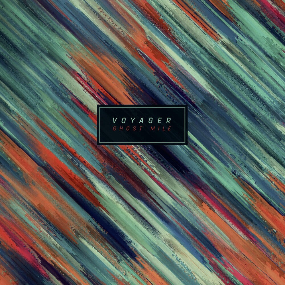 the album cover for Voyager - Ghost Mile (Blk) [Colored Vinyl] (Gate) [Limited Edition] (Red)