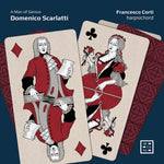 the album cover for Scarlatti / Corti - Man Of Genius