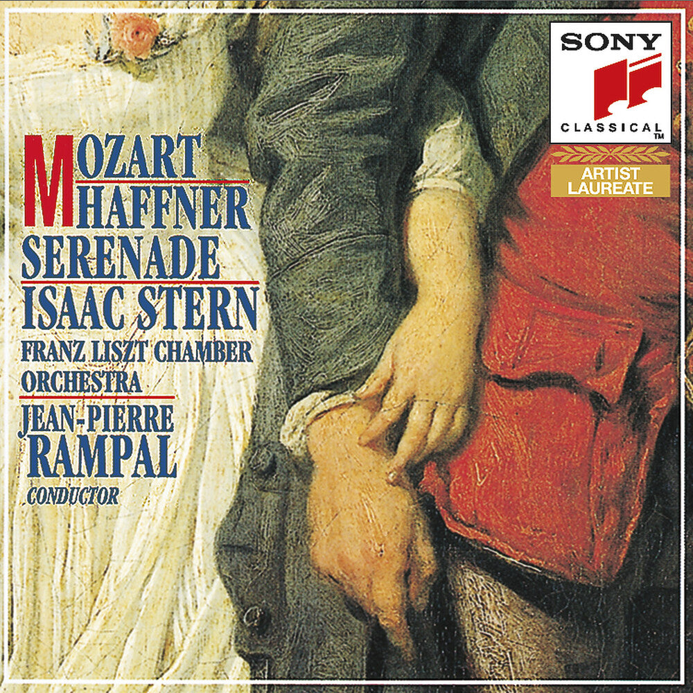 the album cover for Isaac Stern - Haffner Serenade