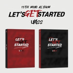 the album cover for Ukiss - Let's Get Started - Random Card (Post) (Pcrd)