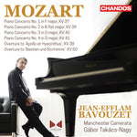 the album cover for Mozart / Bavouzet / Manchester Camerata - Piano Concertos, Vol. 10