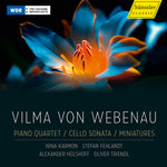 the album cover for Webenau / Karmon / Triendl - Piano Quartet Cello Sonata Miniatures