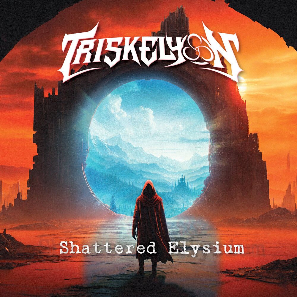 the album cover for Triskelyon - Shattered Elysium
