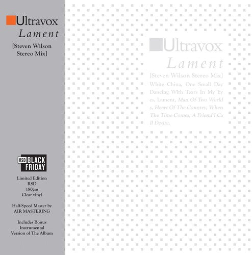 Ultravox - Lament - Steven Wilson Stereo Mix (RSD) (Vinyl)