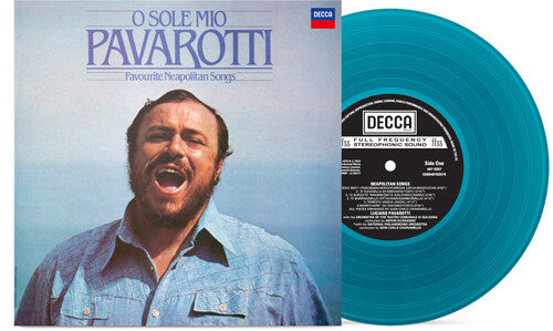 Luciano Pavarotti - O Sole Mio - Limited Edition Turquoise Colored Vinyl (Vinyl)