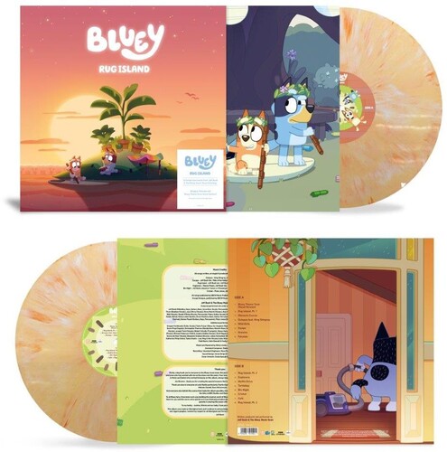 Bluey - Rug Island - Sunset Orange Colored Vinyl (Vinyl)