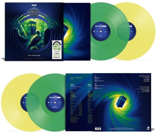 Doctor Who - Doctor Who: Crusade - Vinilo translúcido verde y amarillo de 140 gramos (vinilo)
