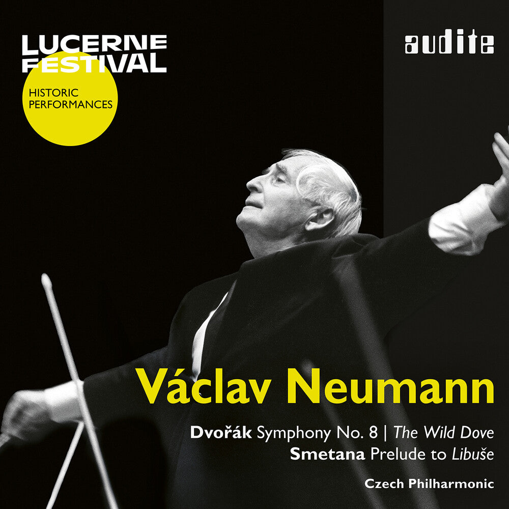 the album cover for Dvorak / Smetana / Neumann / Czech Philharmonic - Vaclav Neumann Conducts Dvorak & Smetana