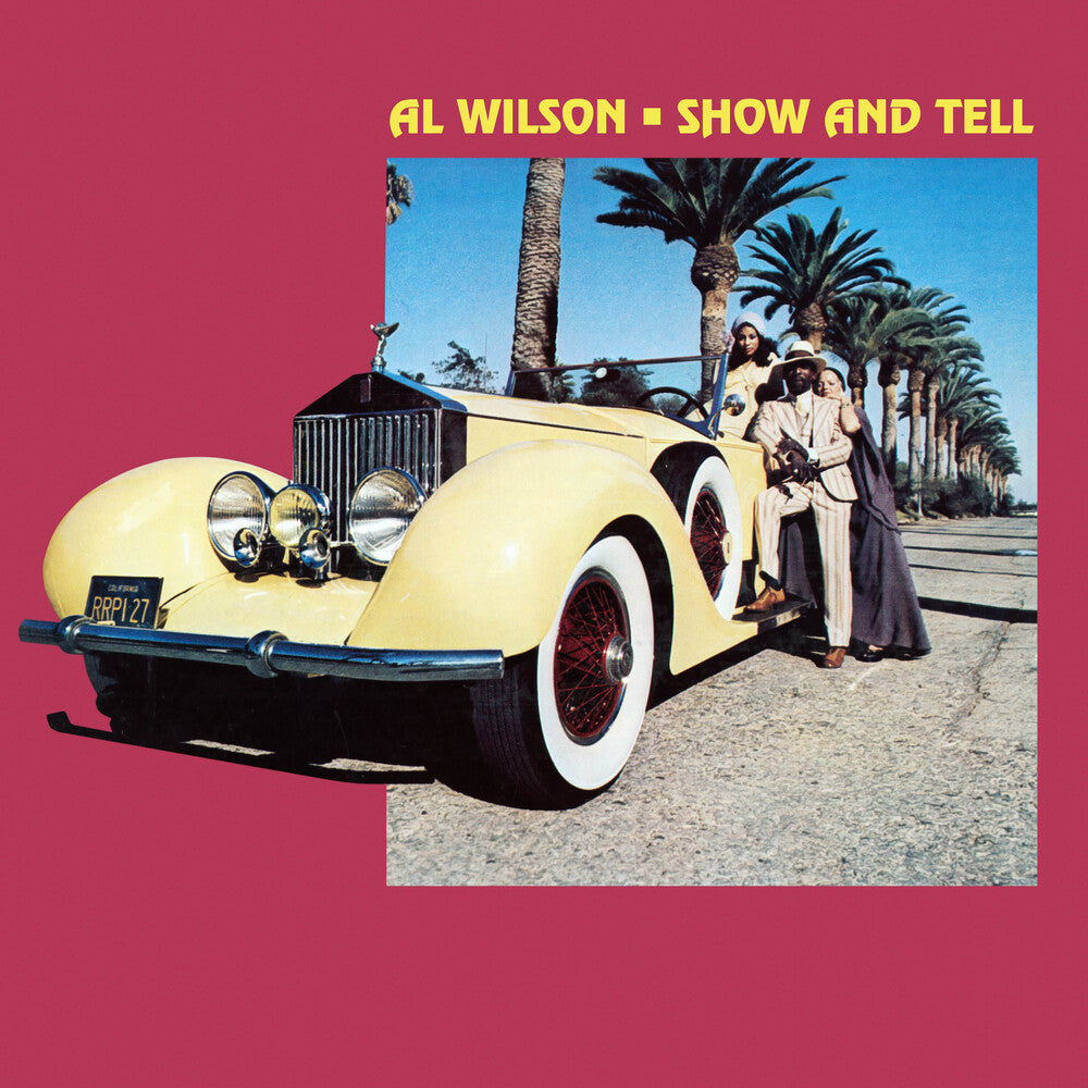 the album cover for Al Wilson - Show & Tell [Colored Vinyl] (Ylw) (Uk)