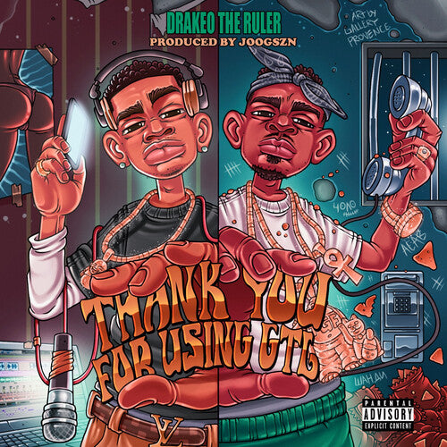 Drakeo The Ruler - Thank You For Using GTL - Green/Blue (Vinyl)