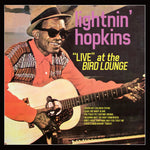 the album cover for Lightnin' Hopkins - At The Bird Lounge [Colored Vinyl] (Red)