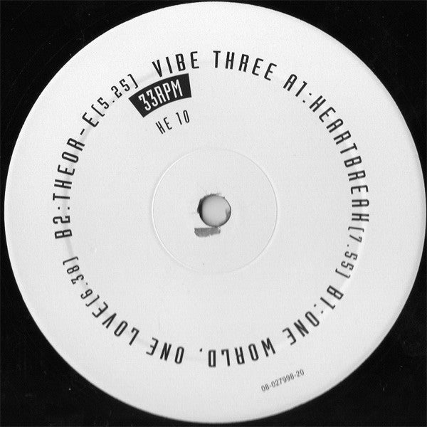 Eight Vibes : Vibe Three (12")