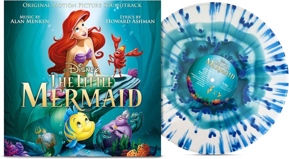 the album cover for Little Mermaid: 35th Anniversary - O.S.T. (Colv) - Little Mermaid: 35th Anniversary - O.S.T. [Colored Vinyl]