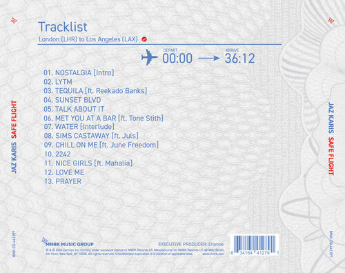 Jaz Karis - Vuelo seguro (CD)