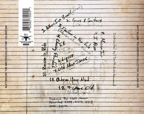Matt Mason - The Writers Collection Volume 1 (CD)