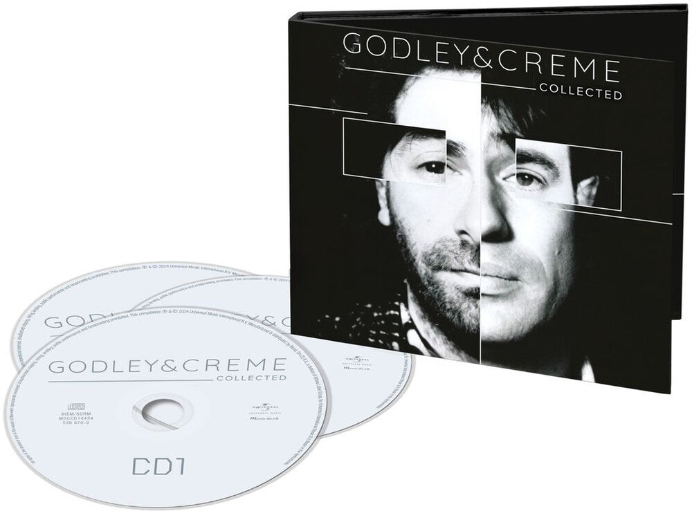 the album cover for Godley & Creme - Collected (Hol)