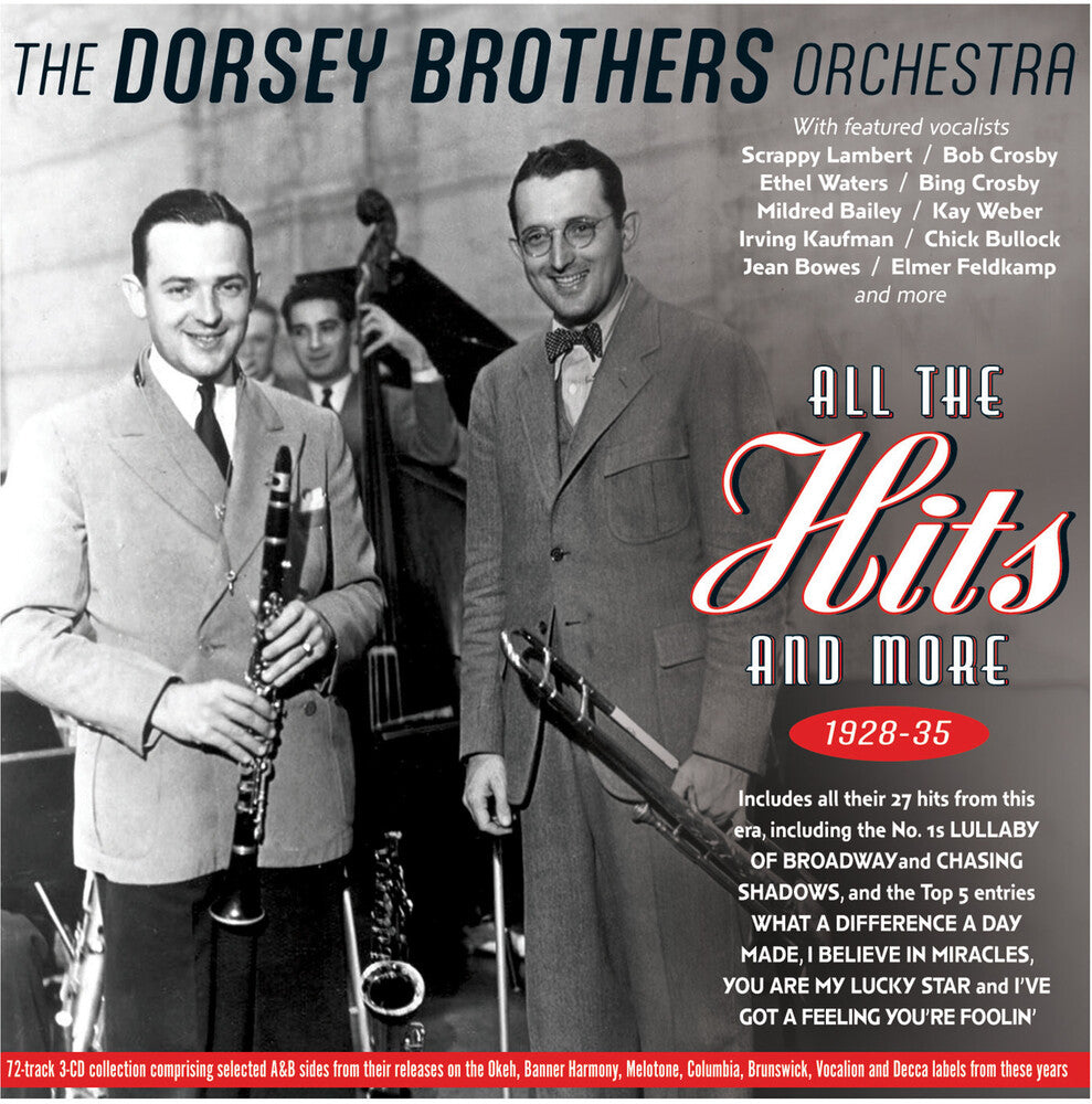 the album cover for Dorsey Brothers Orchestra - All The Hits And More 1928-35