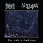 the album cover for Encoffination / Shambles - Split