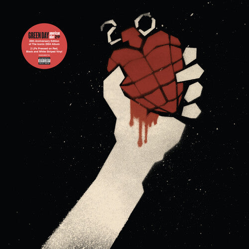 Green Day - American Idiot (2 LP con salpicaduras rojas y negras del 20.º aniversario) (Vinilo)
