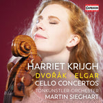 the album cover for Dvorak / Elgar / Tonkunstler-Orchester - Cello Concertos