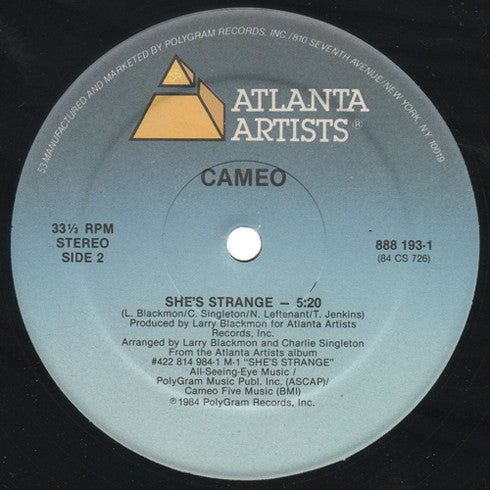 Cameo : Candy (12", Single)