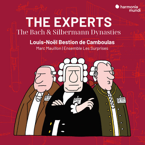 Louis-Noël Bestion de Camboulas - Los expertos: las familias Bach y Silbermann (CD)