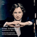 the album cover for Schubert / Emelyanychev / Scottish Chamber Orch - Symphonies Nos. 5 & 8
