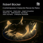 the album cover for Blocker, Robert - Contemporary Character Pieces for Piano