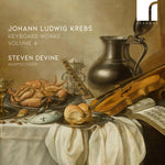 the album cover for Jonathan KrebsLudwig / Devine,Steven - Krebs: Keyboard Works Volume 4 (Uk)