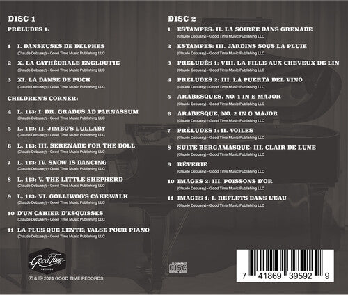 Claude Debussy - La Colección Condon: Maestros del Rollo de Piano (CD)