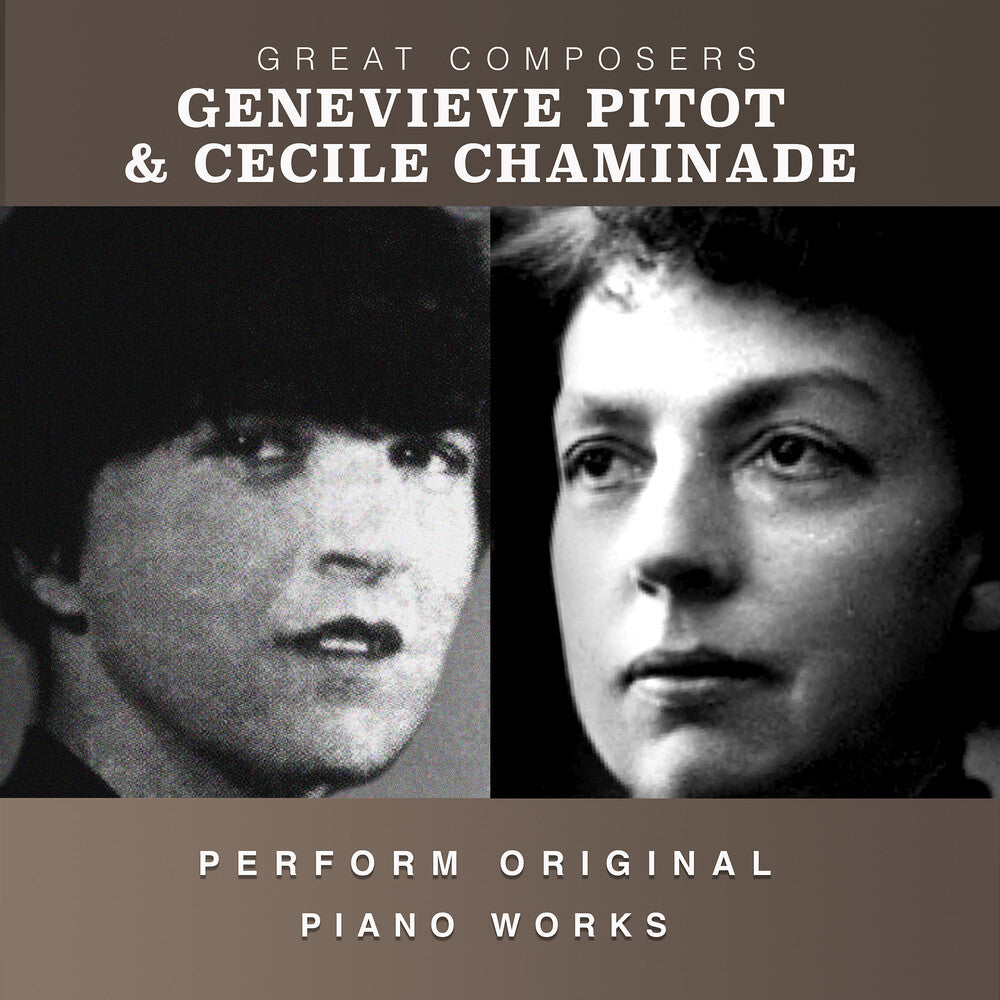 the album cover for Pitot, Genevieve / Chaminade, Cecile - The Condon Collection: Masters of The Piano Roll