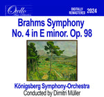 the album cover for Konigsberg Symphony Orchestra - Brahms - Symphony No. 4 In E Minor. Op. 98 (Mod)