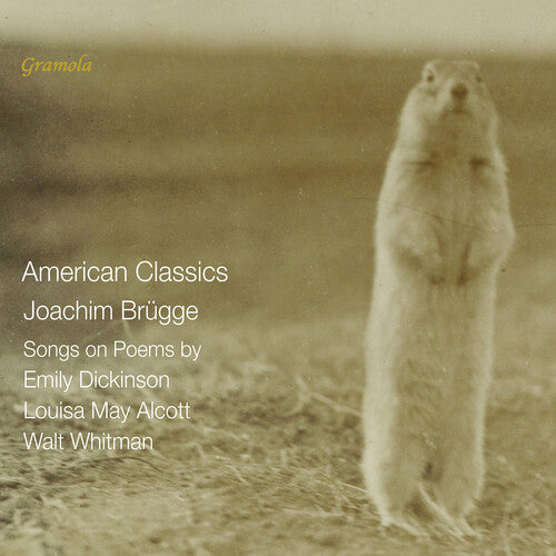 [PRE-ORDER] Veronika Loy - Brugge: American Classics - Songs on Poems by Emily Dickinson, Louisa May Alcott & Walt Whitman (CD)