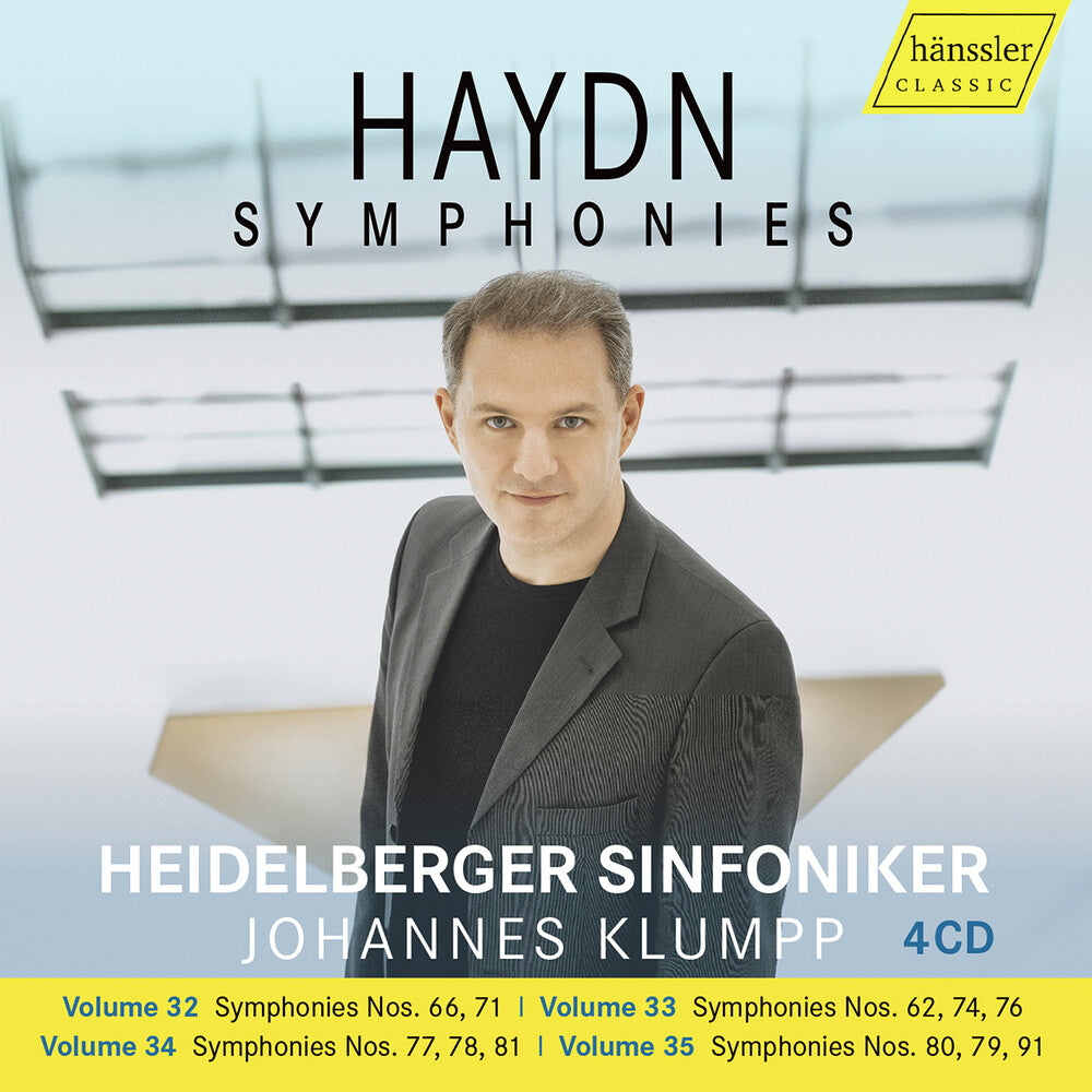 the album cover for Haydn / Heidelberger Sinfoniker - Symphonies Vol. 32, 33, 34 & 35
