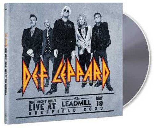 Def Leppard - One Night Only: En vivo en The Leadmill, Sheffield - 19 de mayo de 2023 (CD)