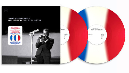 Miles Davis - Festival de Jazz de París, Salle Pleyel 1/10/1964 (2 LP) (Vinilo de 140 g/Vinilo azul, blanco y rojo inspirado en la bandera francesa) (Vinilo)