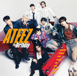 the album cover for Ateez - Birthday