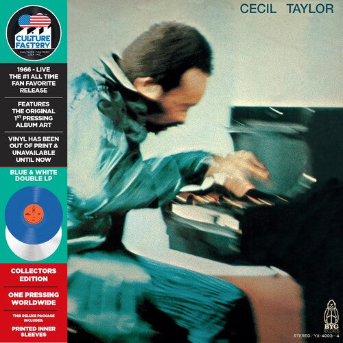 Cecil Taylor - Student Studies - Blue & White (Vinyl)