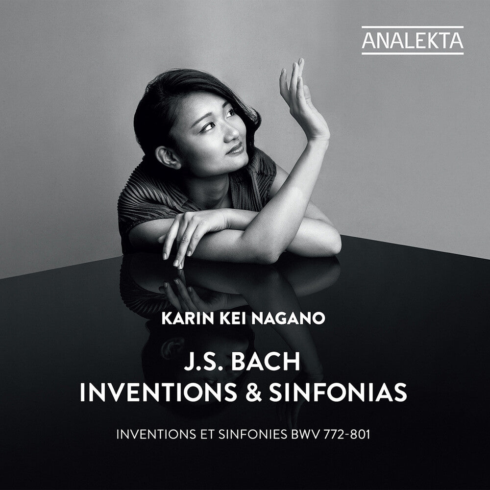 the album cover for Bach / Karin Nagano Kei - J. S. Bach: Inventions Et Sinfonies Bwv 772-801