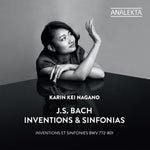 the album cover for Bach / Karin Nagano Kei - J. S. Bach: Inventions Et Sinfonies Bwv 772-801