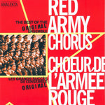 the album cover for The Red Army Chorus - Rider's March/Troika/Little Field/Moscow Nights/&
