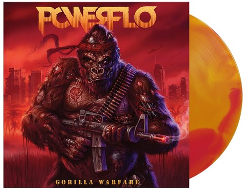 Powerflo - Gorilla Warfare Amarillo/Rojo (Vinilo)