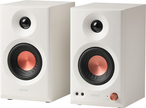 EDIFIER スタジオモニタースピーカー ホワイト Edifier MR3 Bluetooth Powered Studio Monitor Speakers 36 Watts