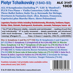 Gennady Rozhdestvensky - Chaikovski: Sinfonías completas y otras obras orquestales (CD)