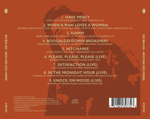Wolfman Jack - Cuando un hombre ama a una mujer (CD)