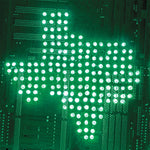 Playradioplay - Texas - Green/Silver (Vinyl)