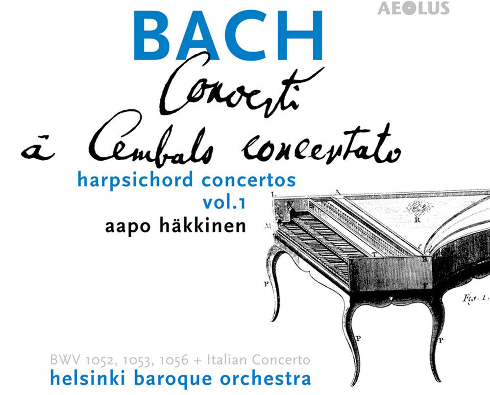 the album cover for Johann Bach Sebastian - Concerti a Cembalo Concertato