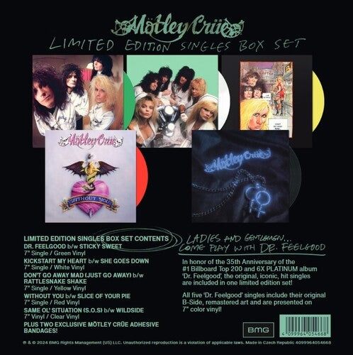 Motley Crue - Dr. Feelgood (The Singles Box Set) (Vinyl)